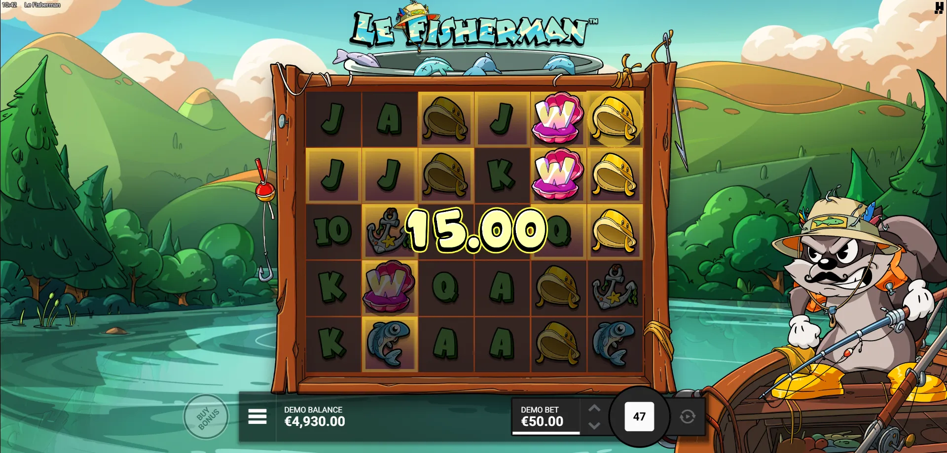 Double-or-Nothing &mdash; le fisherman demole